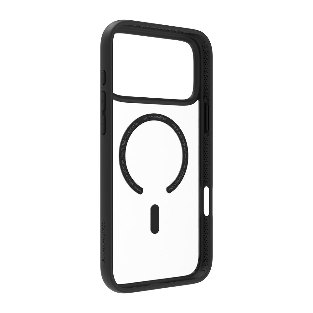 dbramante1928 iPhone 17 Pro Max/iPhone 18 Pro Max Deksel Grenen MagSafe Svart
