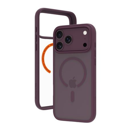 dbramante1928 iPhone 17 Pro Max/iPhone 18 Pro Max Deksel Grenen Ultra MagSafe Burgundy