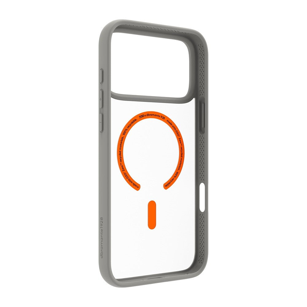 dbramante1928 iPhone 17 Pro Max/iPhone 18 Pro Max Deksel Grenen Ultra MagSafe River Stone