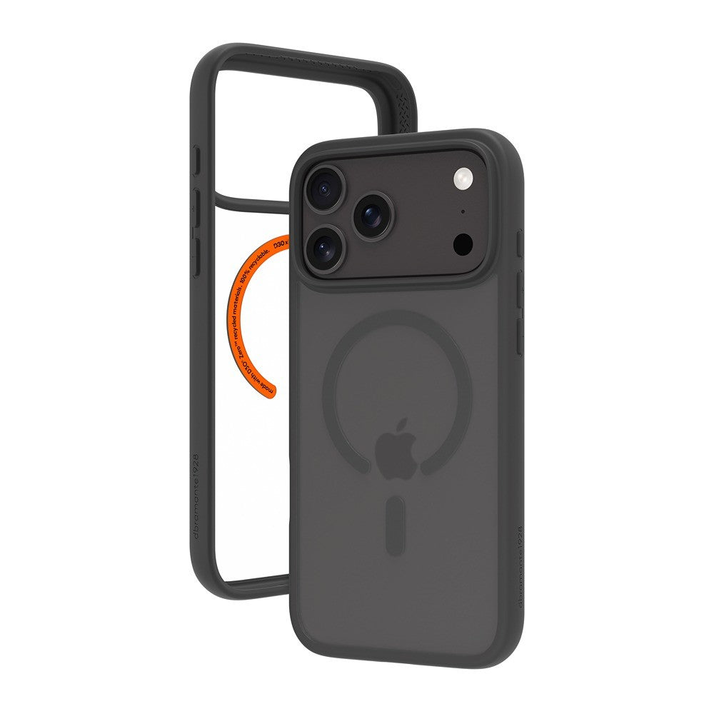 dbramante1928 iPhone 17 Pro Max/iPhone 18 Pro Max Deksel Grenen Ultra MagSafe Svart
