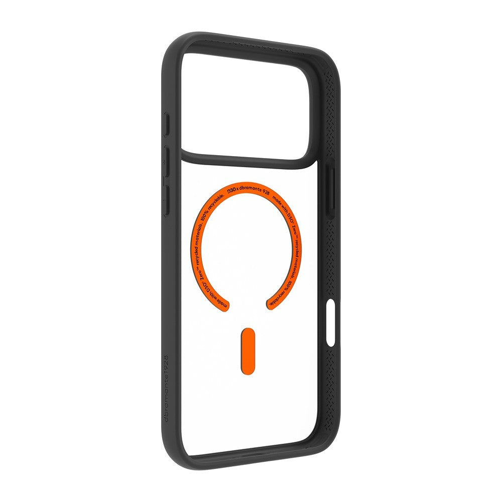 dbramante1928 iPhone 17 Pro Max/iPhone 18 Pro Max Deksel Grenen Ultra MagSafe Svart