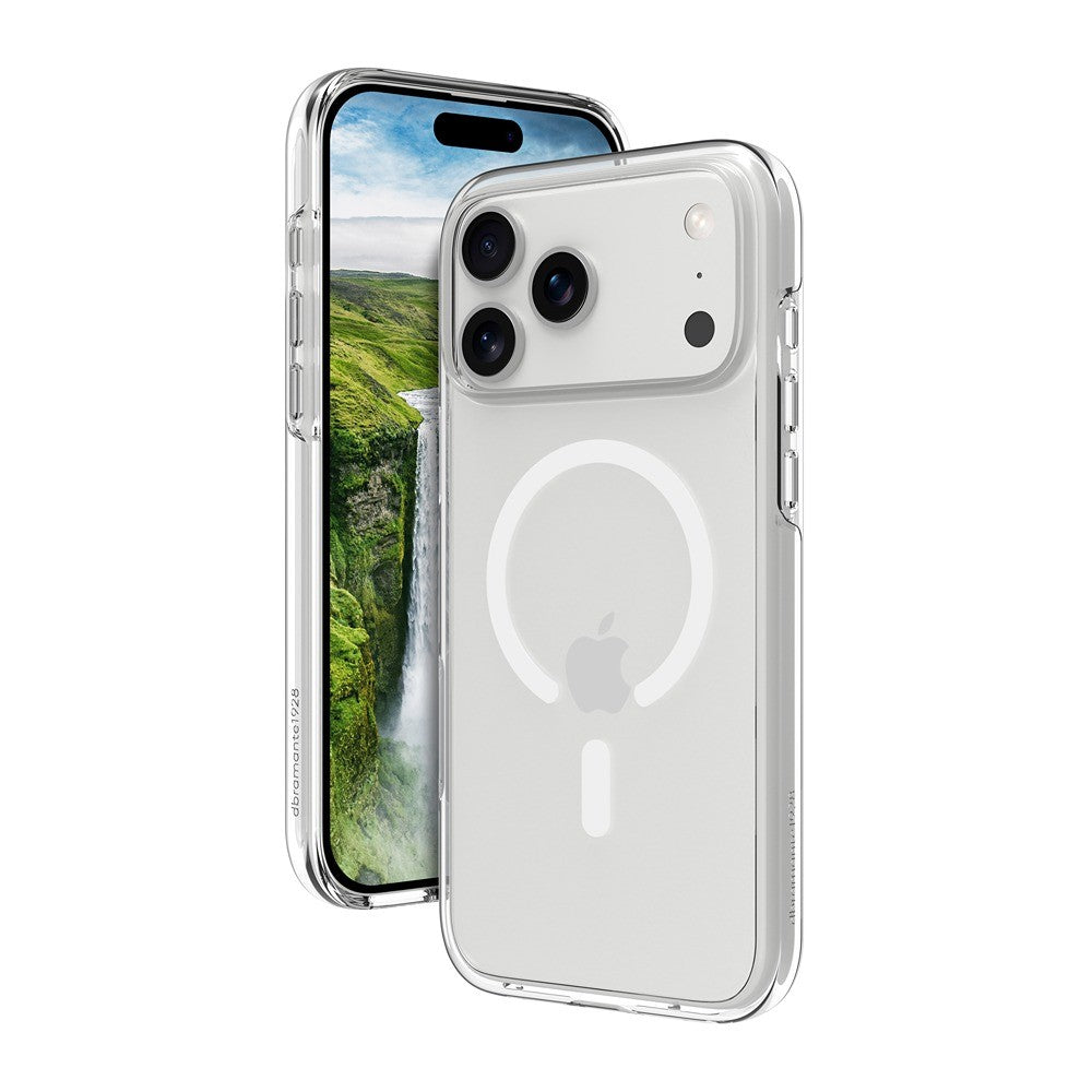 dbramante1928 iPhone 17 Pro Max/iPhone 18 Pro Max Deksel Iceland Ultra MagSafe Klar