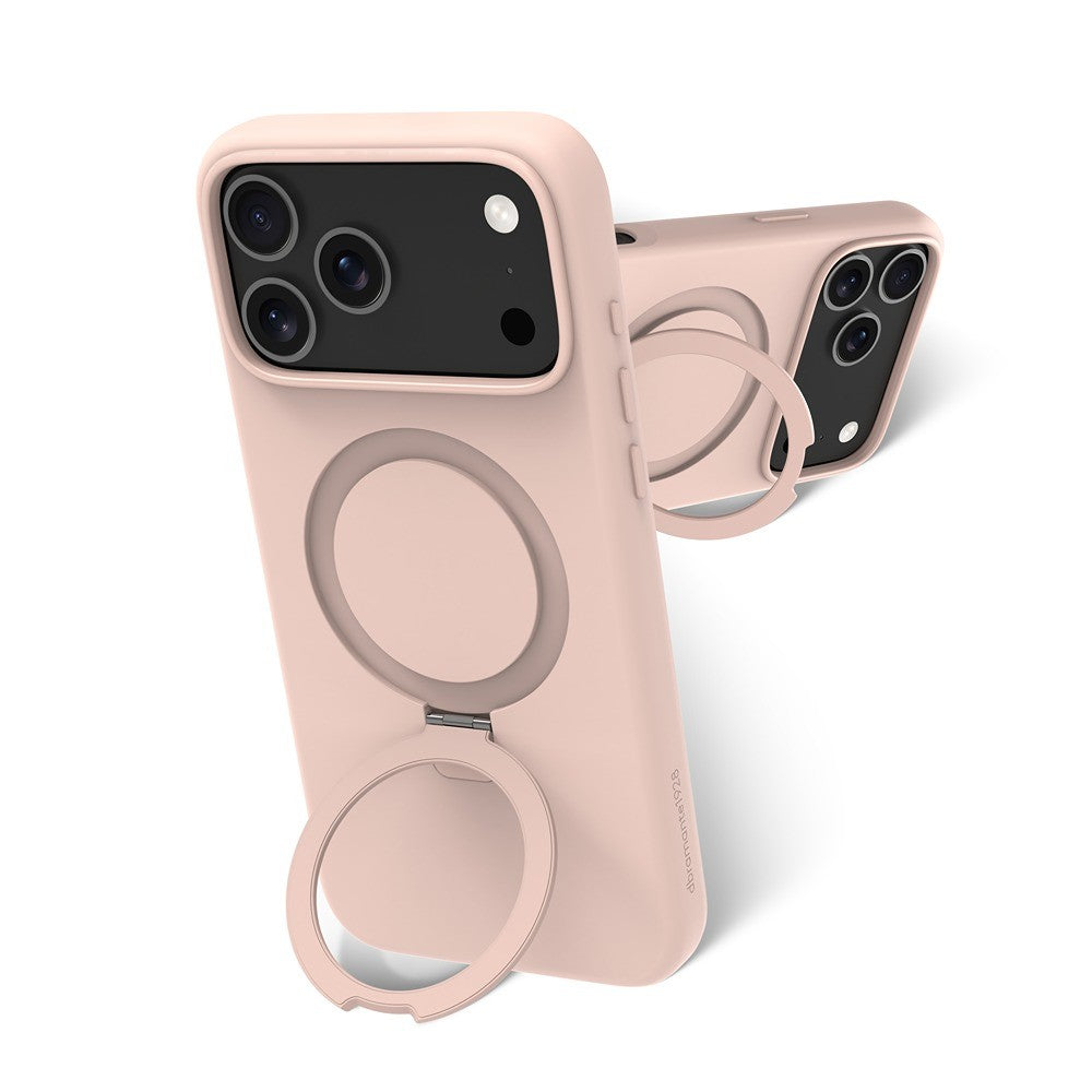 dbramante1928 iPhone 17 Pro Max/iPhone 18 Pro Max Deksel Roskilde MagSafe Kick ICON Pink Sand
