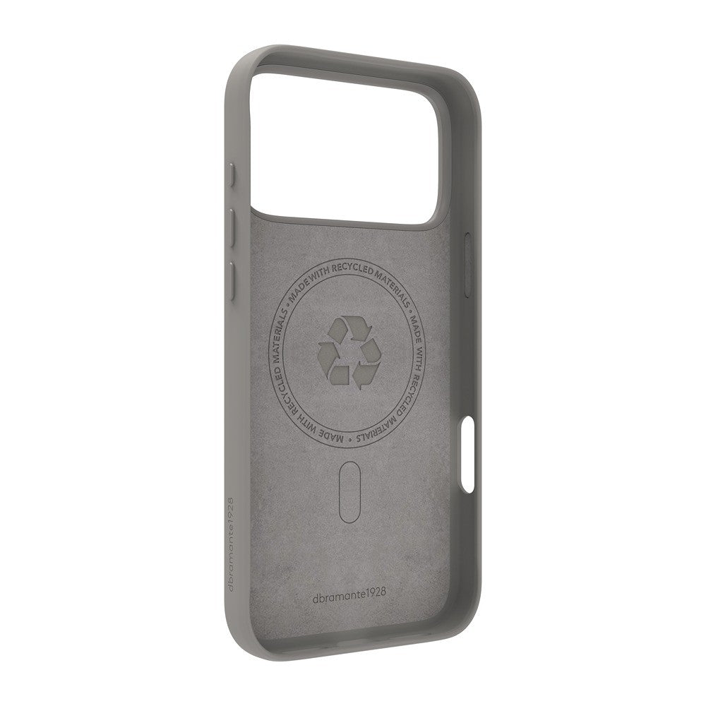 dbramante1928 iPhone 17 Pro Max/iPhone 18 Pro Max Deksel Roskilde MagSafe Kick ICON River Stone