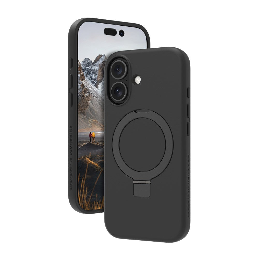 dbramante1928 iPhone 17 Deksel Iceland Ultra MagSafe Kick Svart