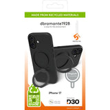 dbramante1928 iPhone 17 Deksel Iceland Ultra MagSafe Kick Svart