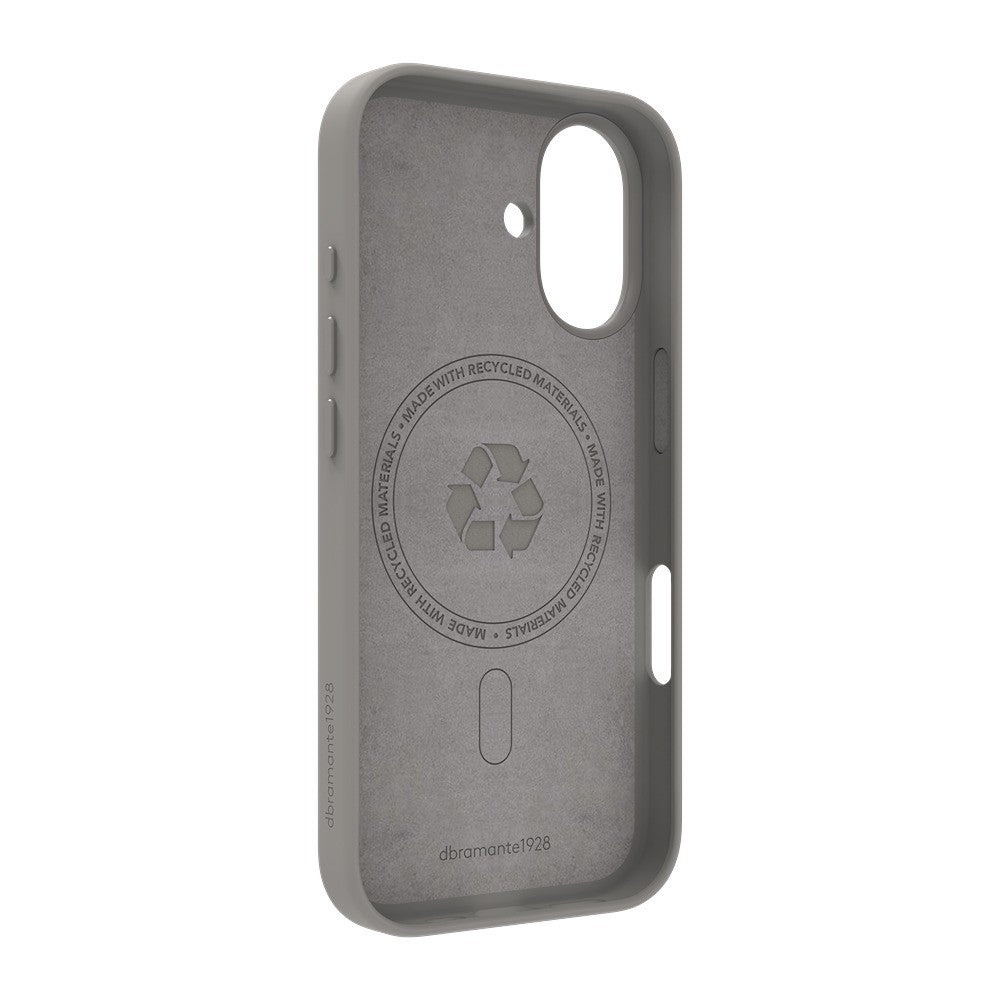 dbramante1928 iPhone 17 Deksel Roskilde MagSafe Kick ICON River Stone