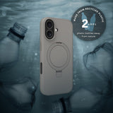 dbramante1928 iPhone 17 Deksel Roskilde MagSafe Kick ICON River Stone