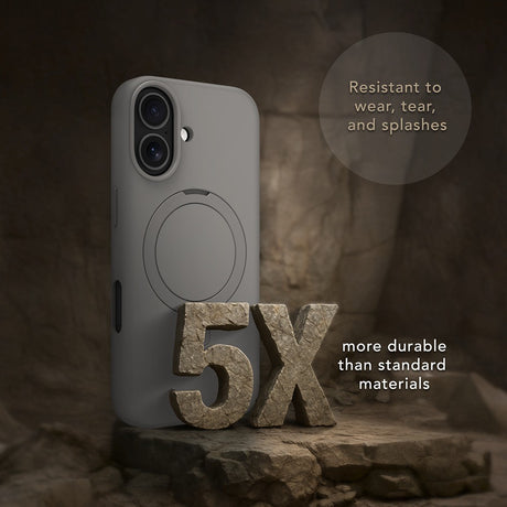 dbramante1928 iPhone 17 Deksel Roskilde MagSafe Kick ICON River Stone