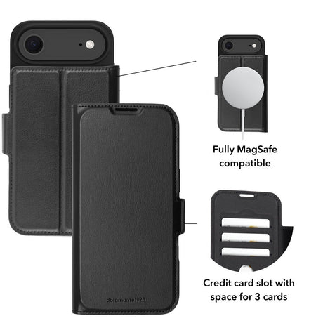dbramante1928 iPhone Air Etui Oslo Pro MagSafe Svart