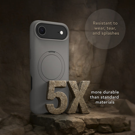 dbramante1928 iPhone Air Deksel Roskilde MagSafe Kick ICON River Stone