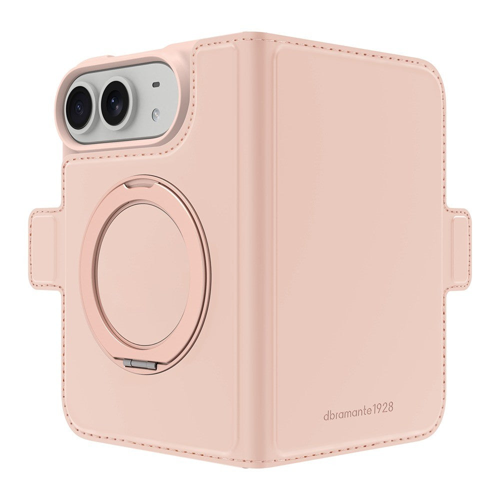 dbramante1928 iPhone Duo Etui Copenhagen MagSafe Kick ICON Pink Sand