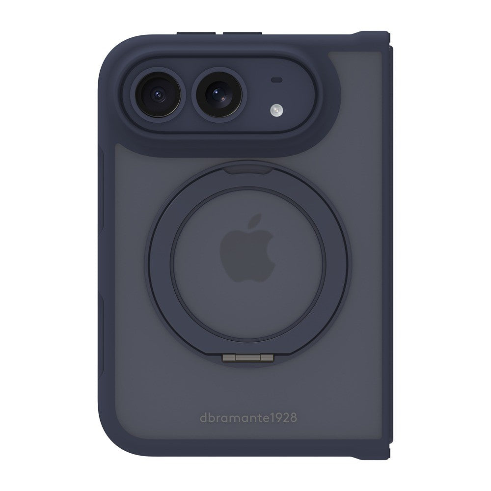 dbramante1928 iPhone Duo Deksel Grenen Ultra MagSafe Kick Blå