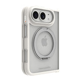 dbramante1928 iPhone Duo Deksel Grenen Ultra MagSafe Kick Hvit