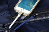 Just Mobile Kabel AluCable Flat USB-A/Lightning 1.2m Rosegull