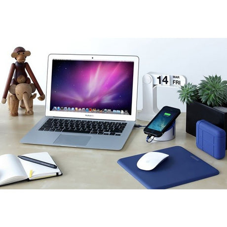 Just Mobile Kabel AluCable Flat USB-A/Lightning 1.2m Rosegull