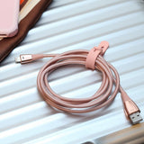 Just Mobile Kabel ZinCable USB-A/Lightning 1.5m Rosegull