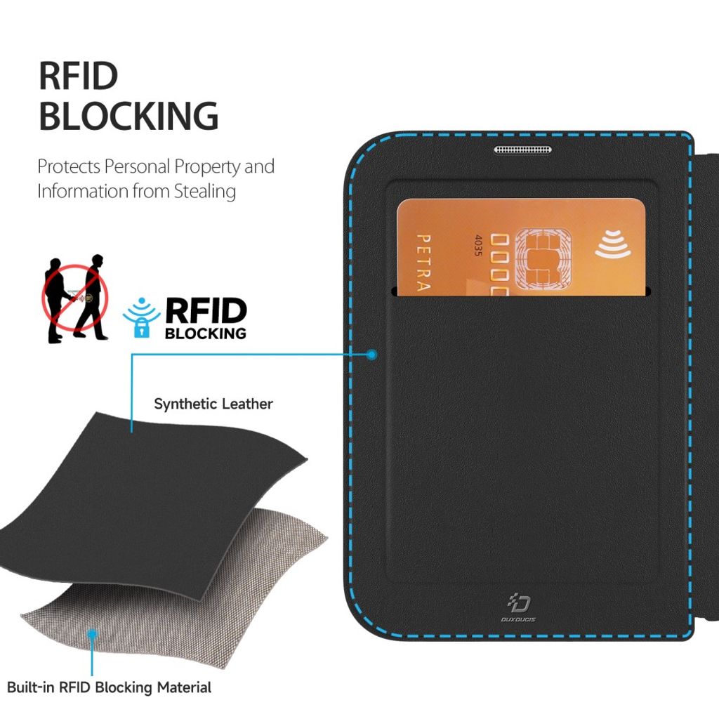 Dux Ducis iPhone Duo Etui Skin X Pro Series MagSafe Svart