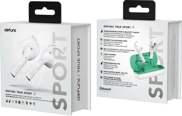 Defunc Hodetelefoner True Sport Hvit