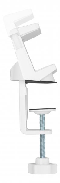 Deltaco OFFICE Clamp-on power strip holder for desk