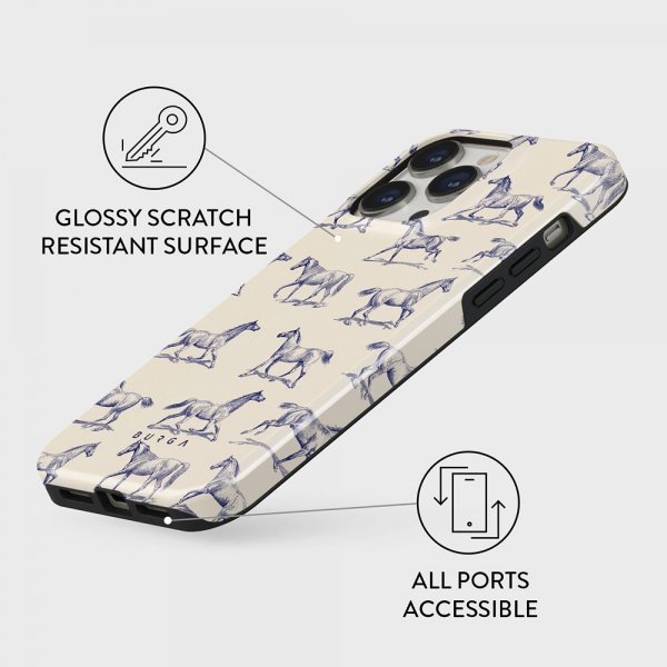 Burga iPhone 14 Pro Deksel Tough MagSafe Derby Race