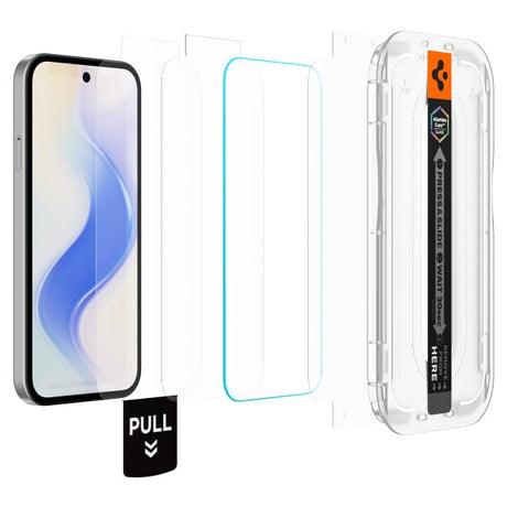 Spigen Google Pixel 10a Skjermbeskytter GLAS.tR EZ Fit Pro 2-pakning