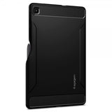 Spigen Samsung Galaxy Tab S6 Lite Deksel Rugged Armor Svart