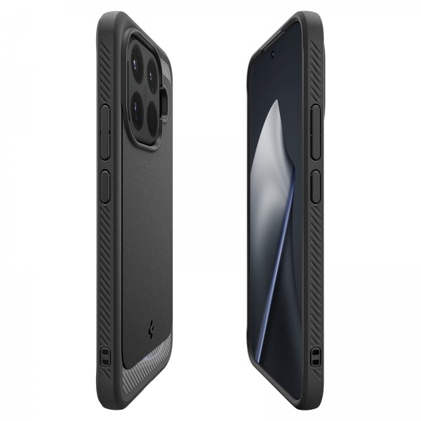 Spigen Xiaomi 15T Pro Deksel Rugged Armor Matte Black