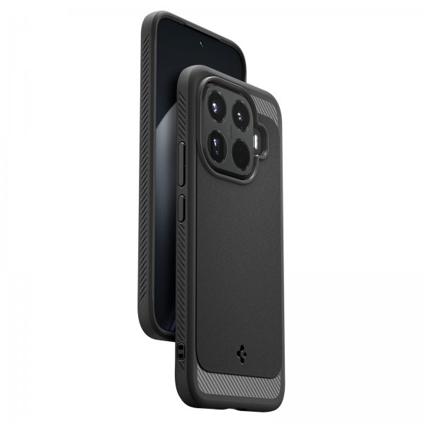 Spigen Xiaomi 15T Pro Deksel Rugged Armor Matte Black