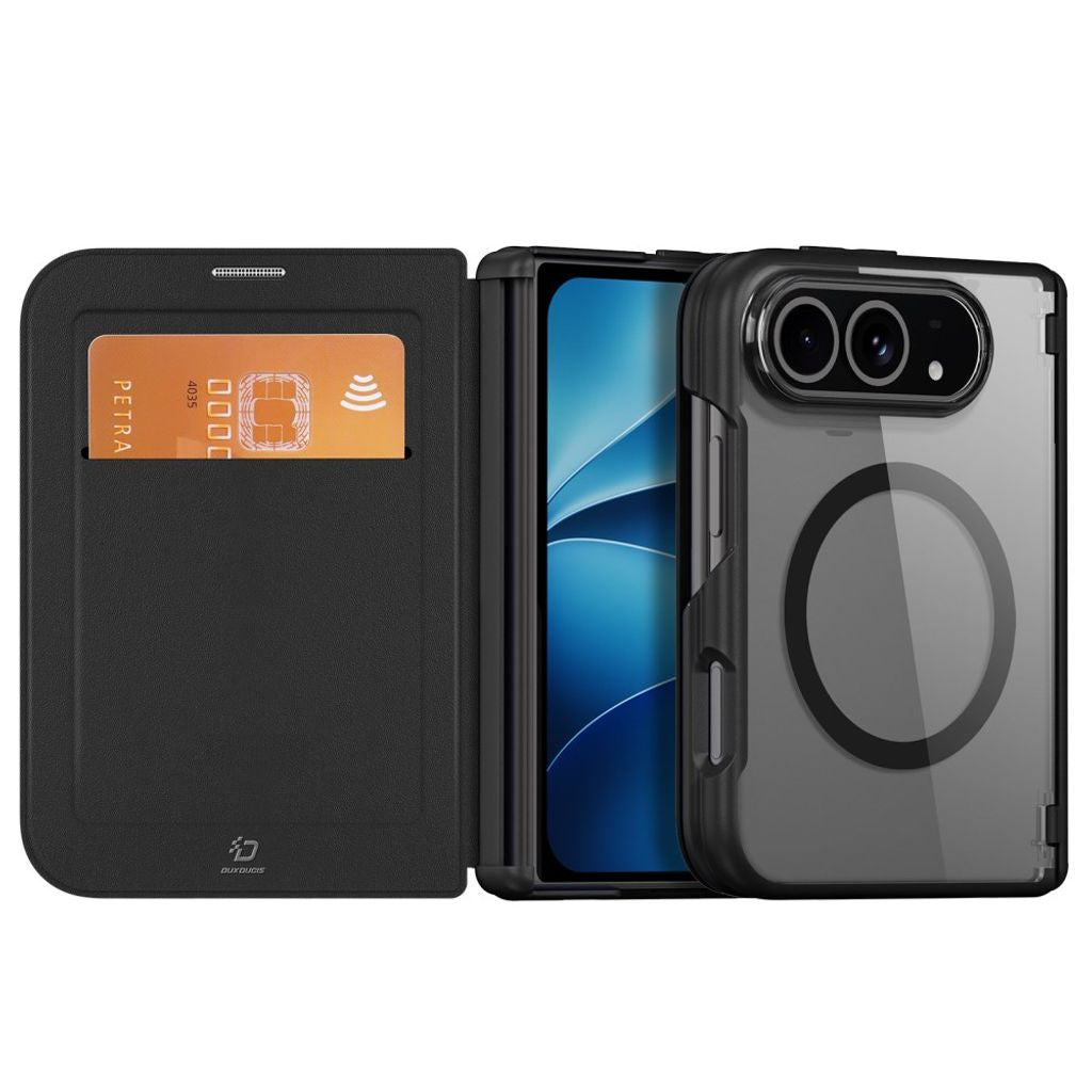 Dux Ducis iPhone Duo Etui Skin X Pro Series MagSafe Svart