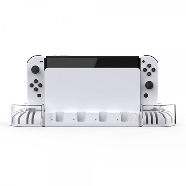 Dockingstasjon for Nintendo Switch/Switch OLED Hvit