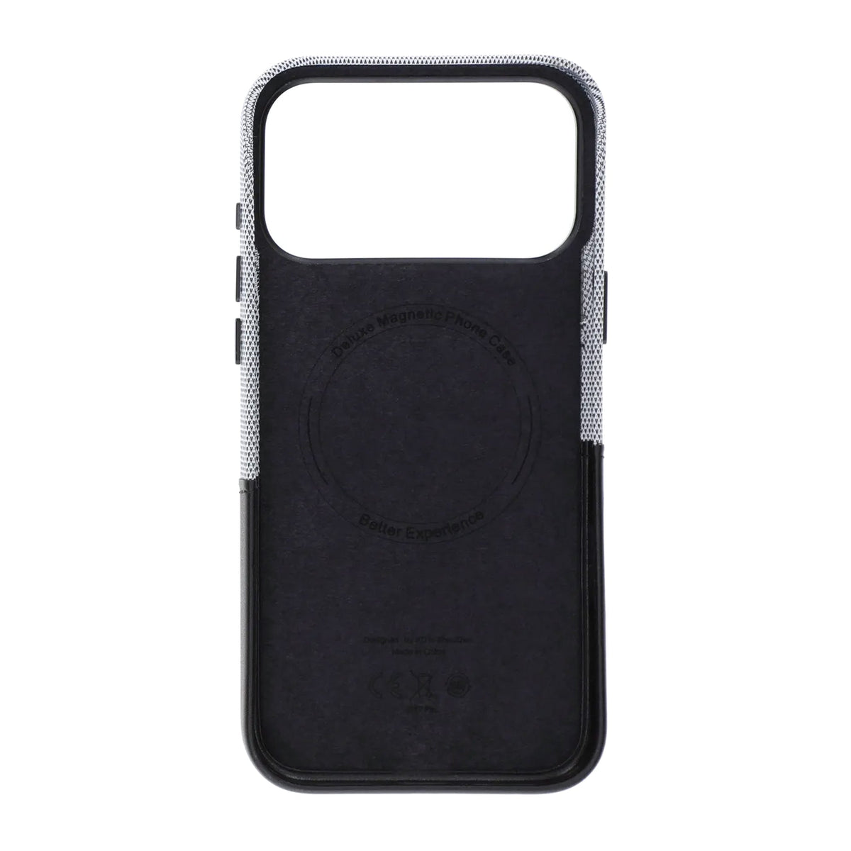 iPhone 17 Pro/iPhone 18 Pro Deksel i lær med Kortholder og MagSafe Svart