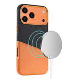 iPhone 17 Pro/iPhone 18 Pro Deksel i lær med Kortholder og MagSafe Brun