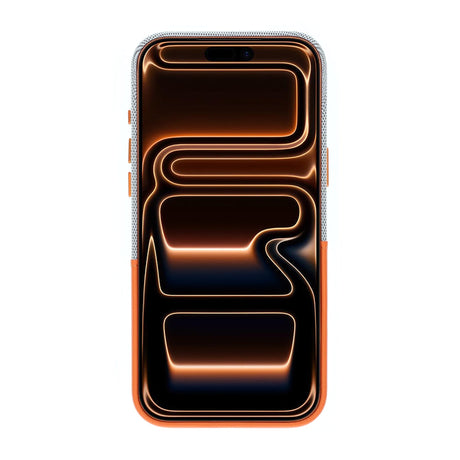 iPhone 17 Pro/iPhone 18 Pro Deksel i lær med Kortholder og MagSafe Oransje