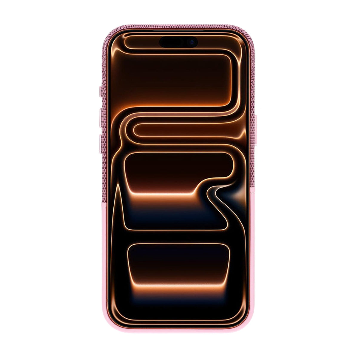 iPhone 17 Pro/iPhone 18 Pro Deksel i lær med Kortholder og MagSafe Rosa
