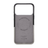 iPhone 17 Pro Max/iPhone 18 Pro Max Deksel i skinn Kortholder MagSafe Grå