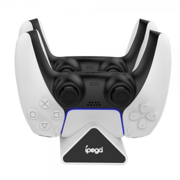 Ipega Dobbeltladestasjon for PS5 kontroller