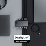 ALOGIC DV3 Universal Trippel Display Dokkingstasjon