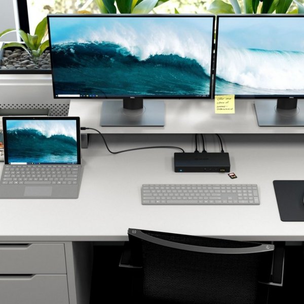 ALOGIC USB-C Trippel Display dokkingstasjon 100W PD