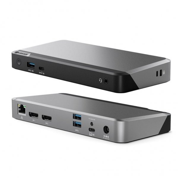 ALOGIC Prime MX2 USB-C Dual Display DP 65W PD Dockingstasjon
