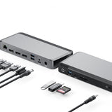ALOGIC Prime MX3 USB-C Triple Display DP 100W PD Dockingstasjon