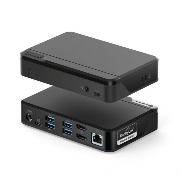 ALOGIC USB-C og USB 3.0 Dual Display dokkingstasjon
