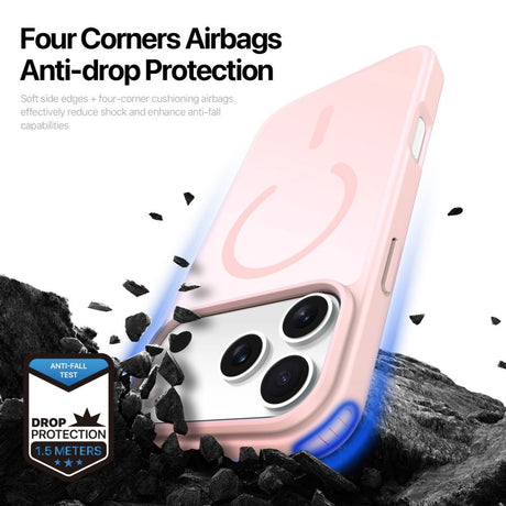 Dux Ducis iPhone 17 Pro Max/iPhone 18 Pro Max Deksel Yind Series MagSafe Rosa