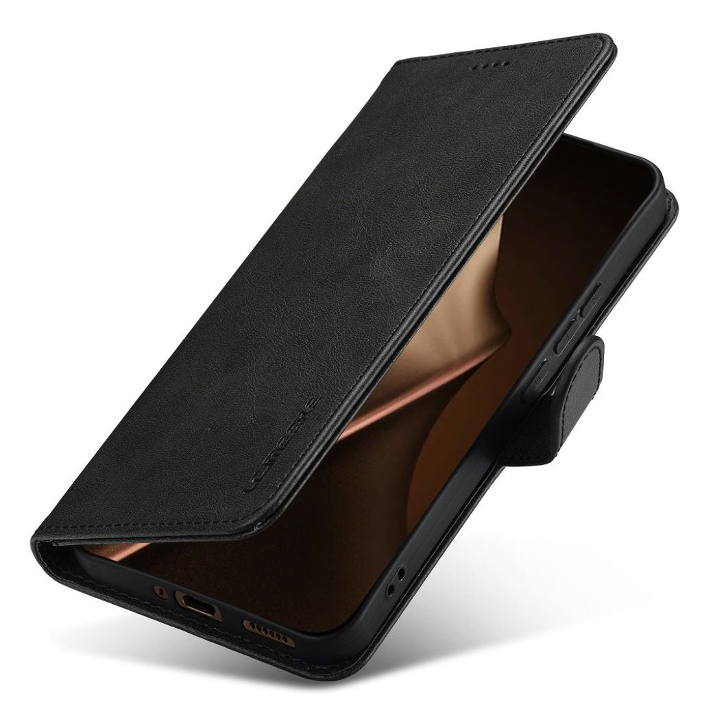 Lc.Imeeke Xiaomi 17T Pro Etui med Kortlomme Stativfunksjon Svart