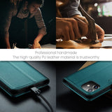 CaseMe iPhone 12 Mini Etui 023 Series Grønn