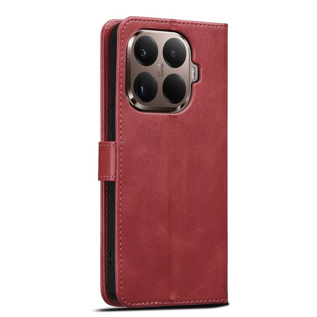Lc.Imeeke Xiaomi 17T Etui med Kortlomme Stativfunksjon Rosa
