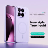 ABEEL Xiaomi 17T Pro Deksel Silikon MagSafe Lilla