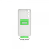 Samsung Original Galaxy S21 FE Deksel Silicone Cover with Strap Hvit
