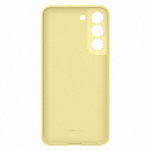 Samsung Original Galaxy S22 Deksel Silicone Cover Gul