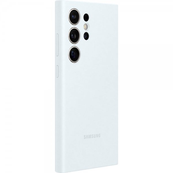 Samsung Original Galaxy S24 Ultra Deksel Silicone Case Hvit